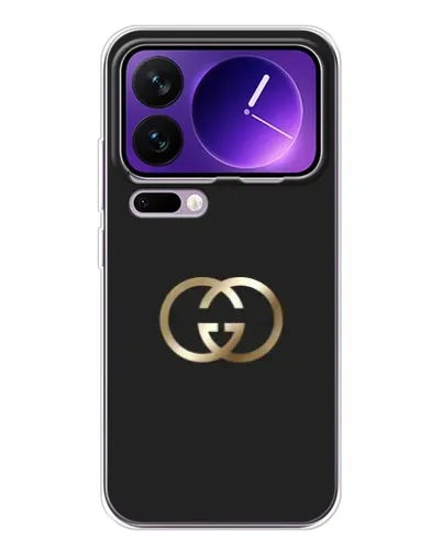 Чохол для Xiaomi 17 Pro Max з картинкою «Мінімалізм Gucci»