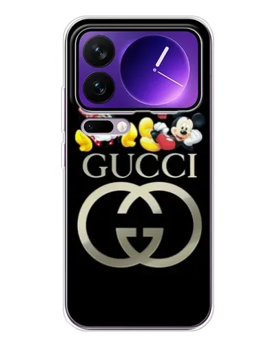 Чохол для Xiaomi 17 Pro Max з картинкою «Gucci — герої Disney»