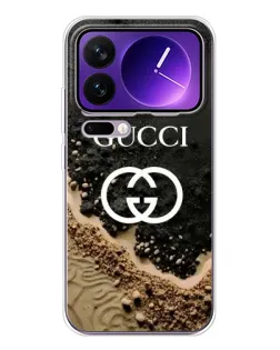 Чохол для Xiaomi 17 Pro Max з картинкою «Gucci — піщані дюни»