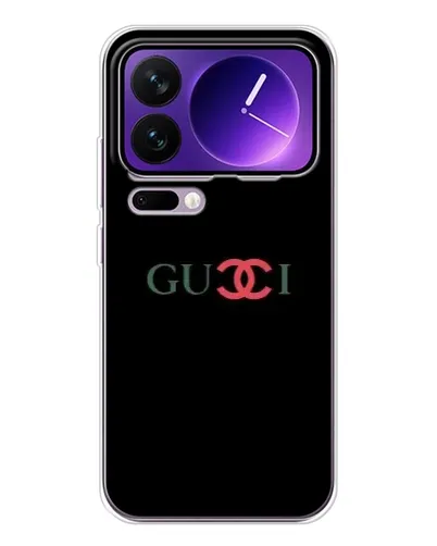Чохол для Xiaomi 17 Pro Max з картинкою «Gucci — червоний градієнт»