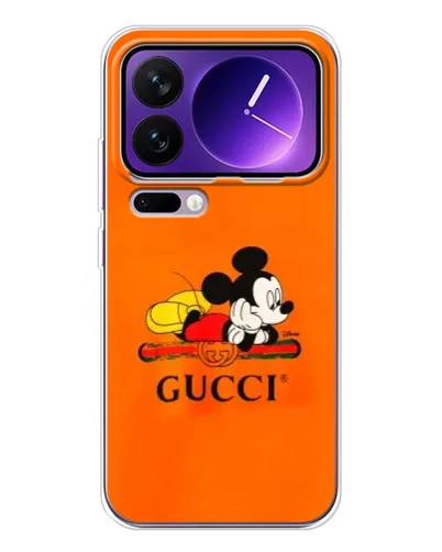 Чохол для Xiaomi 17 Pro Max з картинкою «Міккі Маус Gucci — помаранч» Чохол для Xiaomi 17 Pro Max з картинкою «Міккі Маус Gucci — помаранч»