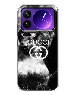 Чохол для Xiaomi 17 Pro Max з картинкою «Gucci — дика природа» Чохол для Xiaomi 17 Pro Max з картинкою «Gucci — дика природа»