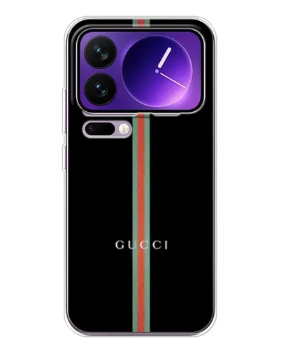 Чохол для Xiaomi 17 Pro Max з картинкою «Gucci — строга лінія» Чохол для Xiaomi 17 Pro Max з картинкою «Gucci — строга лінія»