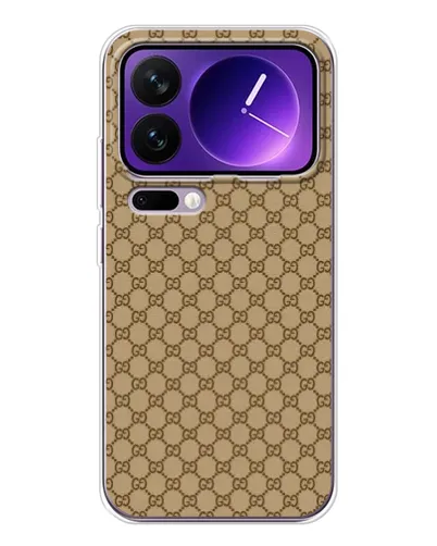 Чохол для Xiaomi 17 Pro Max з картинкою «Gucci — класичний беж» Чохол для Xiaomi 17 Pro Max з картинкою «Gucci — класичний беж»