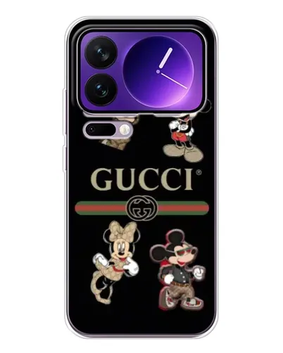 Чохол для Xiaomi 17 Pro Max з картинкою «Gucci — герої Disney та монограма» Чохол для Xiaomi 17 Pro Max з картинкою «Gucci — герої Disney та монограма»
