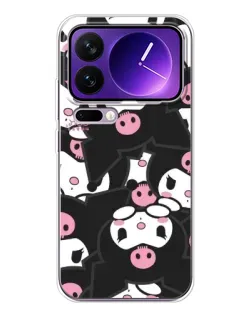 Чехол для Xiaomi 17 Pro Max с картинкой «Паттерн голов Куроми»