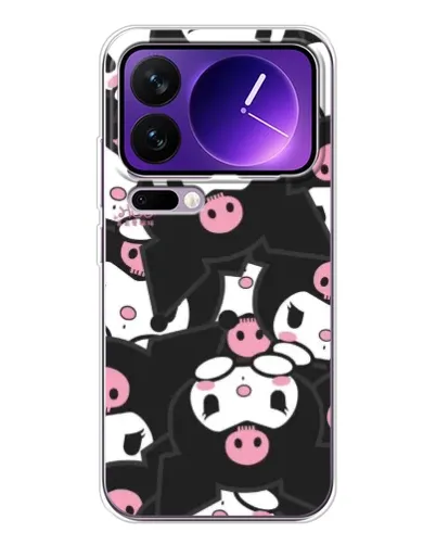 Чехол для Xiaomi 17 Pro Max с картинкой «Паттерн голов Куроми»