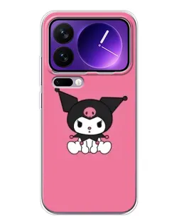 Чехол для Xiaomi 17 Pro Max с картинкой «Хмурая Kuromi»