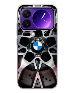 Чохол для Xiaomi 17 Pro Max з картинкою «BMW — деталь диска» Чохол для Xiaomi 17 Pro Max з картинкою «BMW — деталь диска»