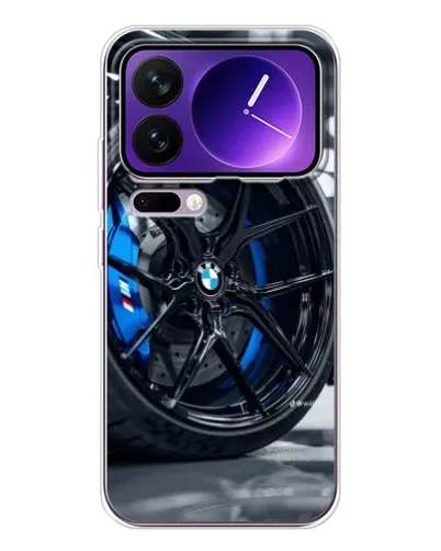 Чохол для Xiaomi 17 Pro Max з картинкою «Колесо BMW зблизька»