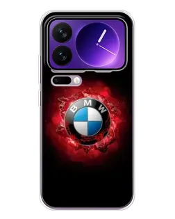 Чохол для Xiaomi 17 Pro Max з картинкою «Логотип BMW — спалах»