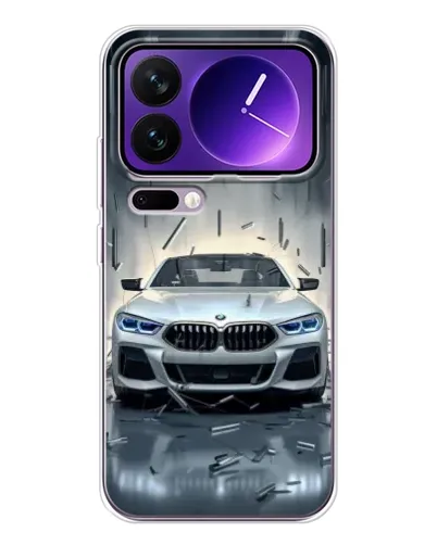 Чохол для Xiaomi 17 Pro Max з картинкою «BMW у світлі фар»