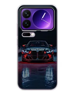 Чохол для Xiaomi 17 Pro Max з картинкою «BMW на мокрій дорозі»