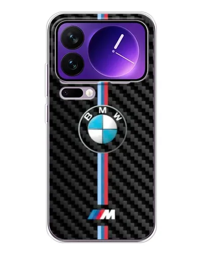 Чохол для Xiaomi 17 Pro Max з картинкою «Емблема BMW та карбон»