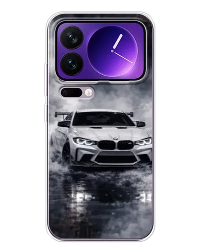 Чохол для Xiaomi 17 Pro Max з картинкою «BMW крізь туман»