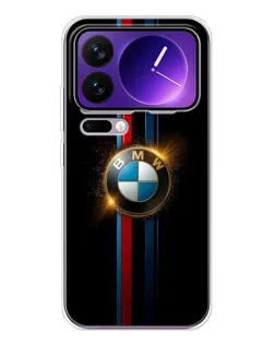 Чохол для Xiaomi 17 Pro Max з картинкою «BMW M-Power неон»