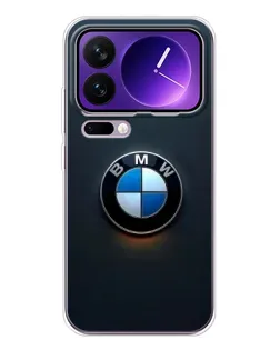 Чохол для Xiaomi 17 Pro Max з картинкою «Логотип BMW — мінімалізм»