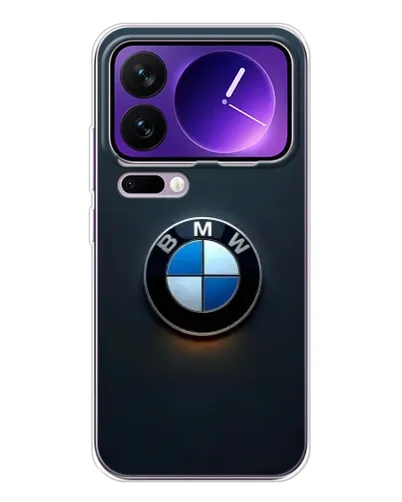 Чохол для Xiaomi 17 Pro Max з картинкою «Логотип BMW — мінімалізм»