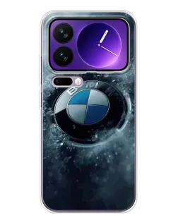 Чохол для Xiaomi 17 Pro Max з картинкою «Логотип BMW — лід»