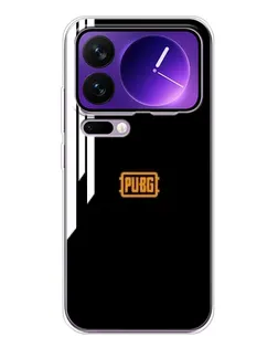 Чехол для Xiaomi 17 Pro Max с картинкой «PUBG — вертикальные линии»