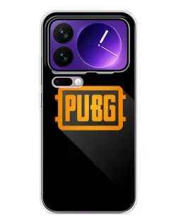 Чехол для Xiaomi 17 Pro Max с картинкой «PUBG — рамка лого»