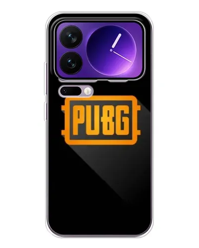 Чехол для Xiaomi 17 Pro Max с картинкой «PUBG — рамка лого»