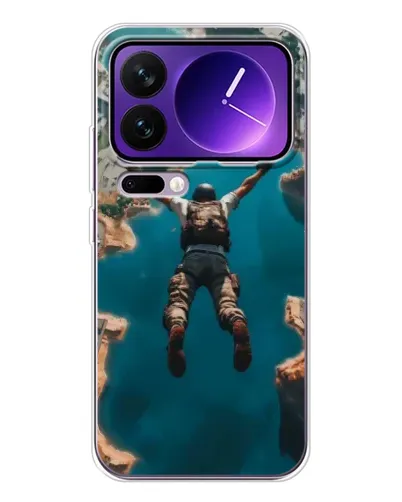 Чехол для Xiaomi 17 Pro Max с картинкой «PUBG — свободное падение»