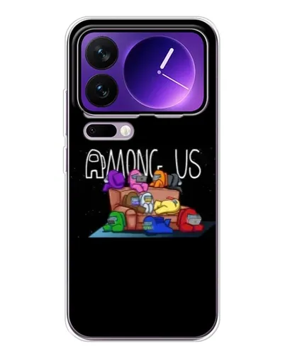 Чохол для Xiaomi 17 Pro Max з картинкою «Логотип Among Us» Чохол для Xiaomi 17 Pro Max з картинкою «Логотип Among Us»