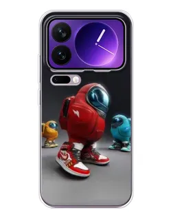 Чохол для Xiaomi 17 Pro Max з картинкою «Among Us — 3D стиль»