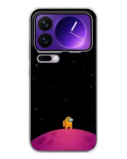 Чохол для Xiaomi 17 Pro Max з картинкою «Самотній герой на планеті»