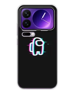 Чохол для Xiaomi 17 Pro Max з картинкою «Among Us неон»