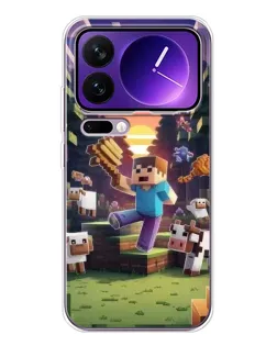 Чохол для Xiaomi 17 Pro Max з картинкою «Стів на фермі» Чохол для Xiaomi 17 Pro Max з картинкою «Стів на фермі»