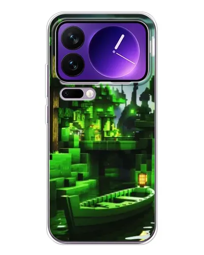 Чохол для Xiaomi 17 Pro Max з картинкою «Minecraft лісовий пейзаж» Чохол для Xiaomi 17 Pro Max з картинкою «Minecraft лісовий пейзаж»