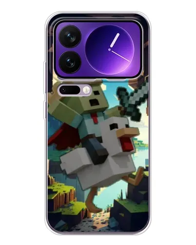 Чохол для Xiaomi 17 Pro Max з картинкою «Стів та гусь» Чохол для Xiaomi 17 Pro Max з картинкою «Стів та гусь»