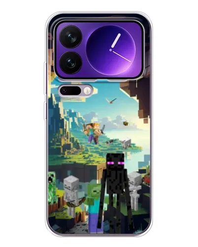 Чохол для Xiaomi 17 Pro Max з картинкою «Ендермен у лісі» Чохол для Xiaomi 17 Pro Max з картинкою «Ендермен у лісі»