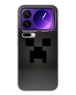 Чохол для Xiaomi 17 Pro Max з картинкою «Чорний кріпер градієнт»