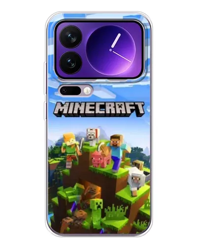 Чохол для Xiaomi 17 Pro Max з картинкою «Minecraft класичний світ» Чохол для Xiaomi 17 Pro Max з картинкою «Minecraft класичний світ»
