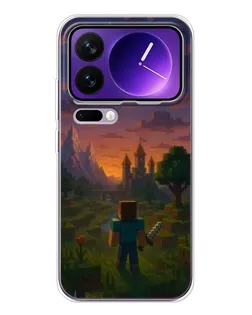 Чохол для Xiaomi 17 Pro Max з картинкою «Стів біля вежі»