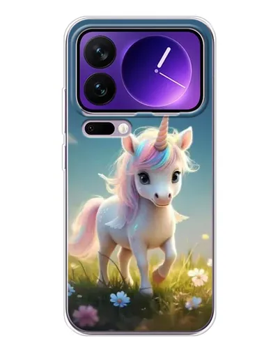 Чехол для Xiaomi 17 Pro Max с картинкой «Единорог на поляне» Чехол для Xiaomi 17 Pro Max с картинкой «Единорог на поляне»