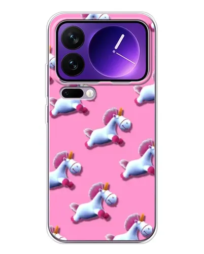 Чехол для Xiaomi 17 Pro Max с картинкой «Единороги на розовом» Чехол для Xiaomi 17 Pro Max с картинкой «Единороги на розовом»