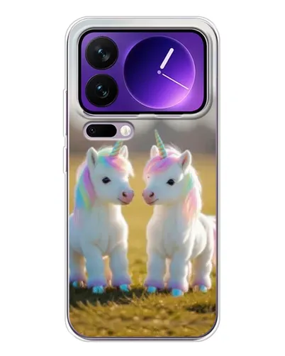 Чехол для Xiaomi 17 Pro Max с картинкой «Пара единорогов» Чехол для Xiaomi 17 Pro Max с картинкой «Пара единорогов»