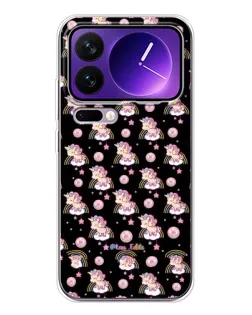 Чехол для Xiaomi 17 Pro Max с картинкой «Magic Unicorn паттерн»