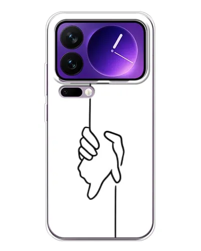 Чехол для Xiaomi 17 Pro Max с картинкой «Рука держит»