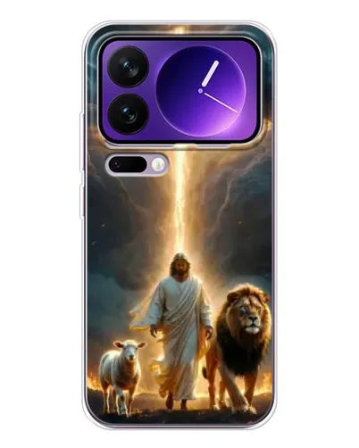 Чехол для Xiaomi 17 Pro Max с картинкой «Лев Иуды и Свет»