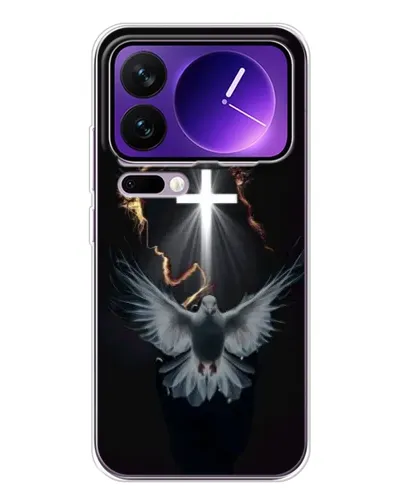 Чехол для Xiaomi 17 Pro Max с картинкой «Голубь и Свет»