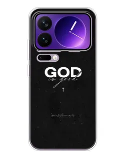 Чехол для Xiaomi 17 Pro Max с картинкой «GOD — Бог над всем»