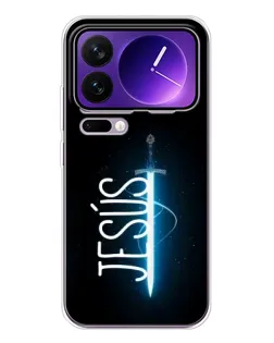 Чехол для Xiaomi 17 Pro Max с картинкой «Меч Духа Jesus»