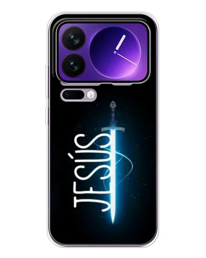 Чехол для Xiaomi 17 Pro Max с картинкой «Меч Духа Jesus»