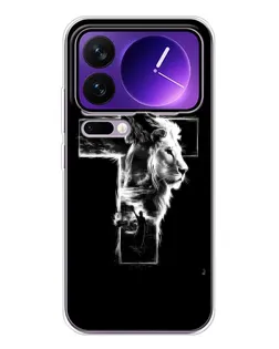 Чехол для Xiaomi 17 Pro Max с картинкой «Сияющий крест Jesus»