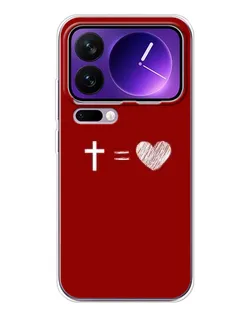 Чохол для Xiaomi 17 Pro Max з картинкою «Рівняння любові»